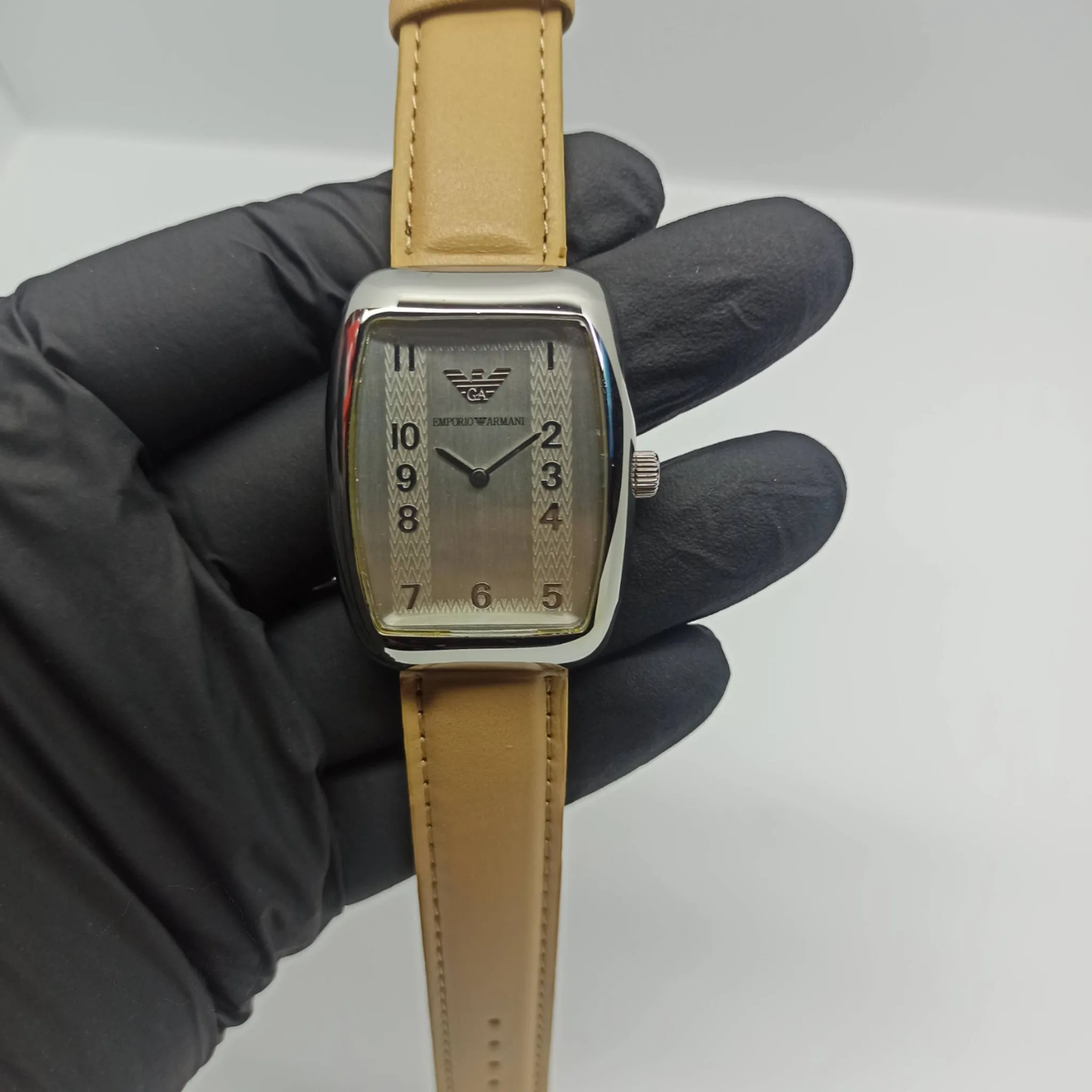 Emporio Armani - AR0901 - Master Quality - Silver/Mustard - Quartz - Unisex Watch