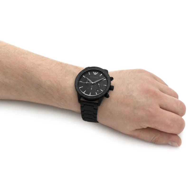Emporio Armani Sport Chronograph Black Dial Men's Watch AR11242