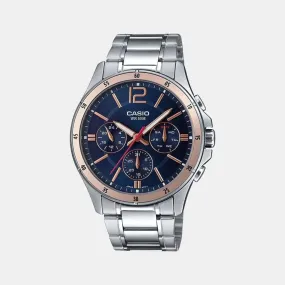 Enticer Men's Chronograph Stainless Steel Watch A1885 - MTP-1374HD-2A2VIF