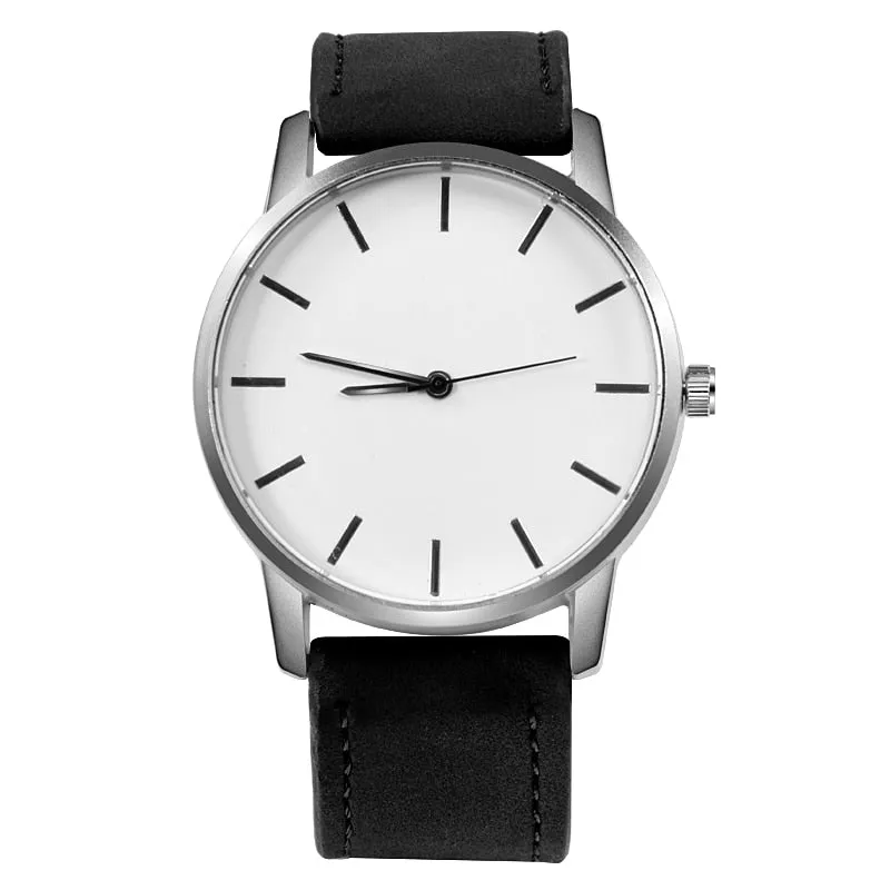 Fashion Men's Watch Military Business Men Watch Leather Sport Watches