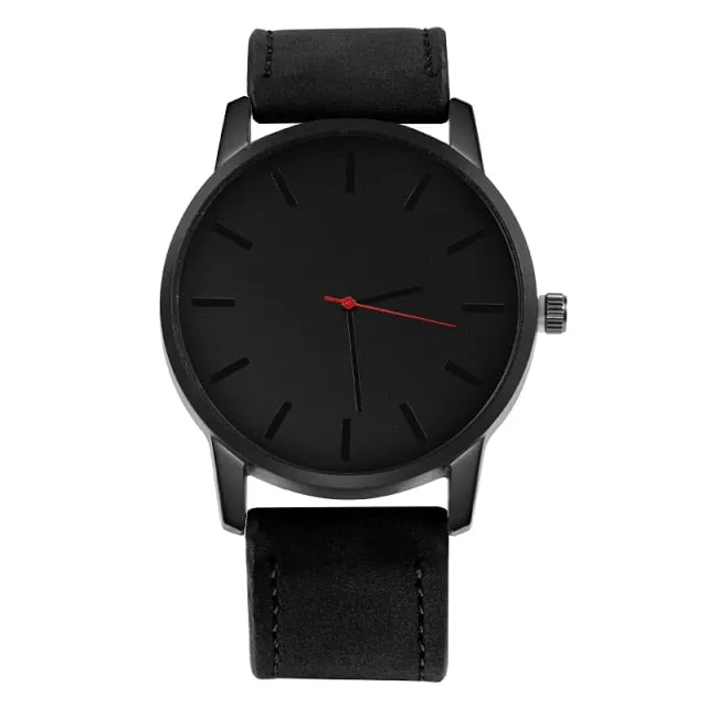 Fashion Men's Watch Military Business Men Watch Leather Sport Watches