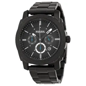 Fossil Machine Chronograph Black Ion-plated Men's Watch FS4552