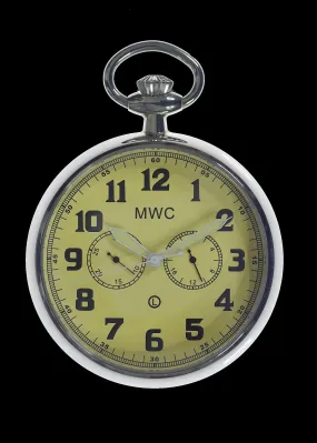 General Service Military Pocket Watch (Hybrid Movement with Cream Dial)