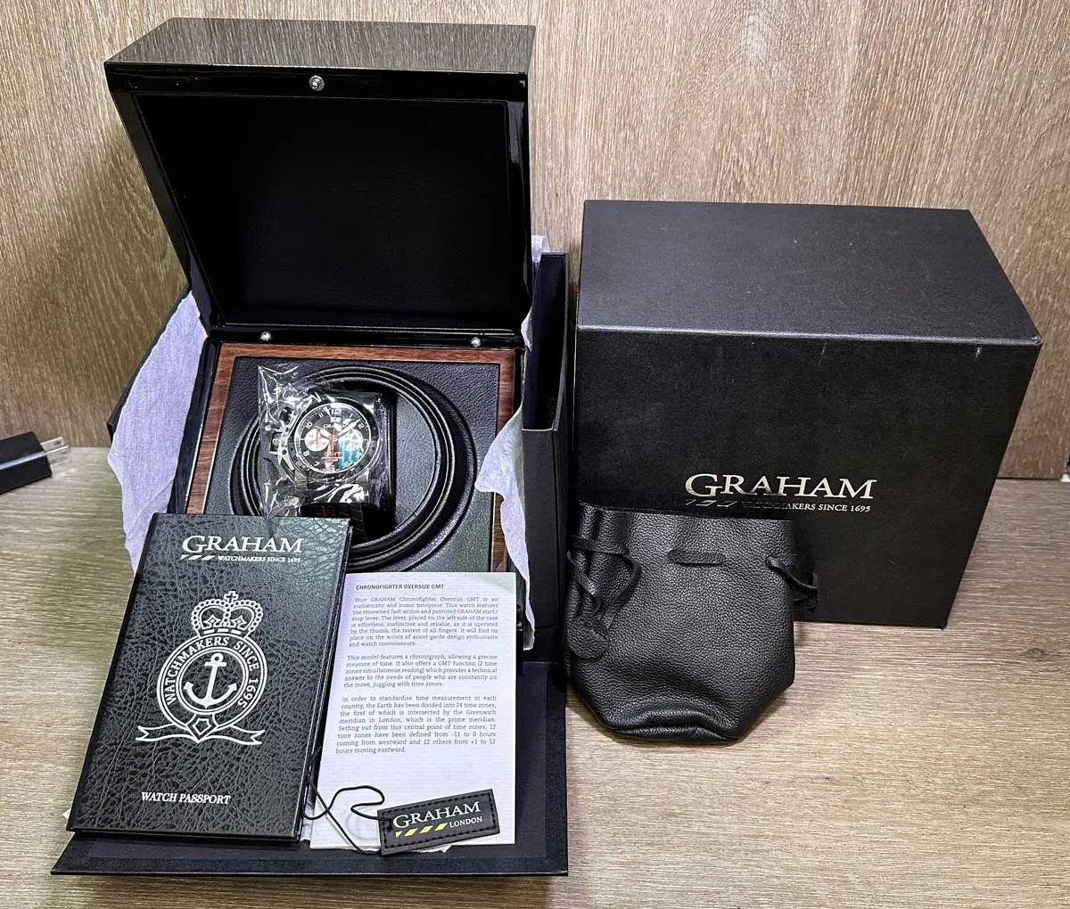 GRAHAM CHRONOFIGHTER OVERSIZE GMT
