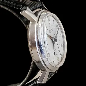 GRUEN Precision Alarm Wristwatch Ref. 910SS Cal. Langendorf 1244