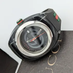 GUCCI SYNC Watch Ref. 137.1 Original Strap! Swiss Quartz Wristwatch