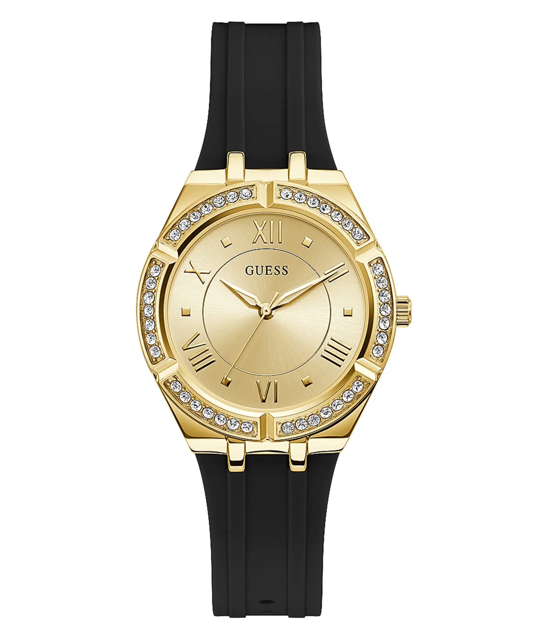 Guess GW0034L1 Cosmo Black Silicone Strap Women Watches