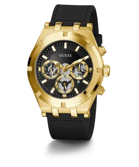 Guess Multi-function Gold & Black Men's Watch GW0262G2