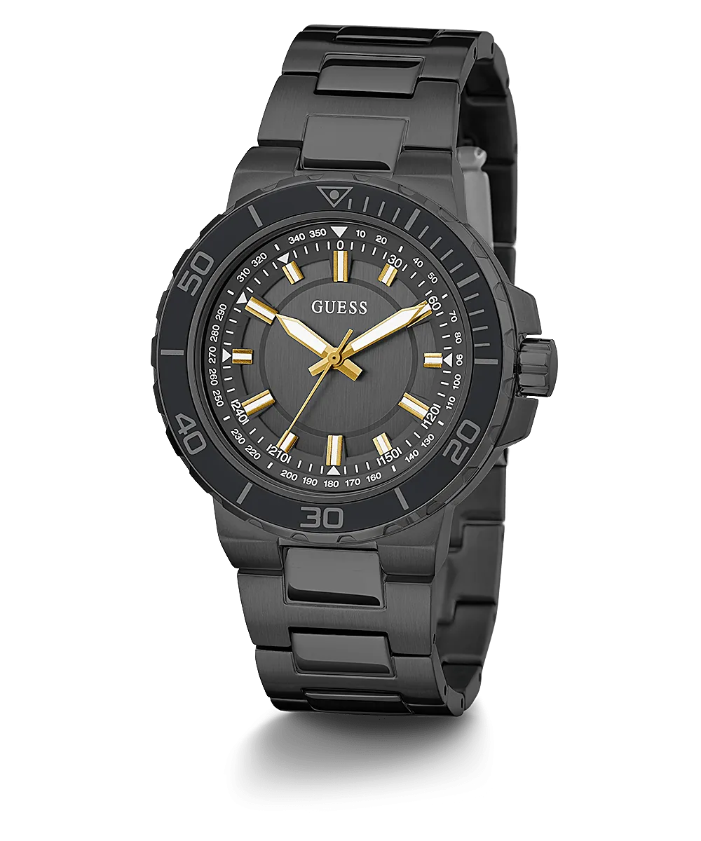 Guess Sport Diver Black Dial Men's Watch GW0426G3