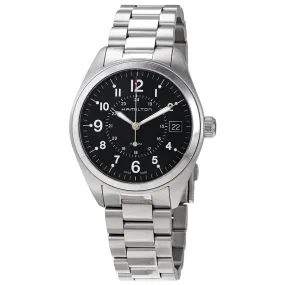 Hamilton Khaki Field Black Dial Stainless Steel Men's Watch H68551933