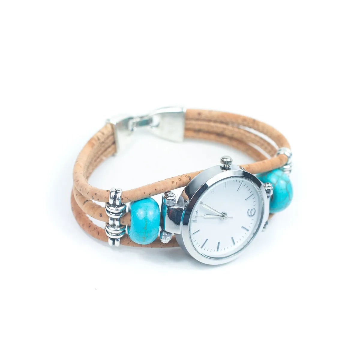 handmade cork watch DIY-012