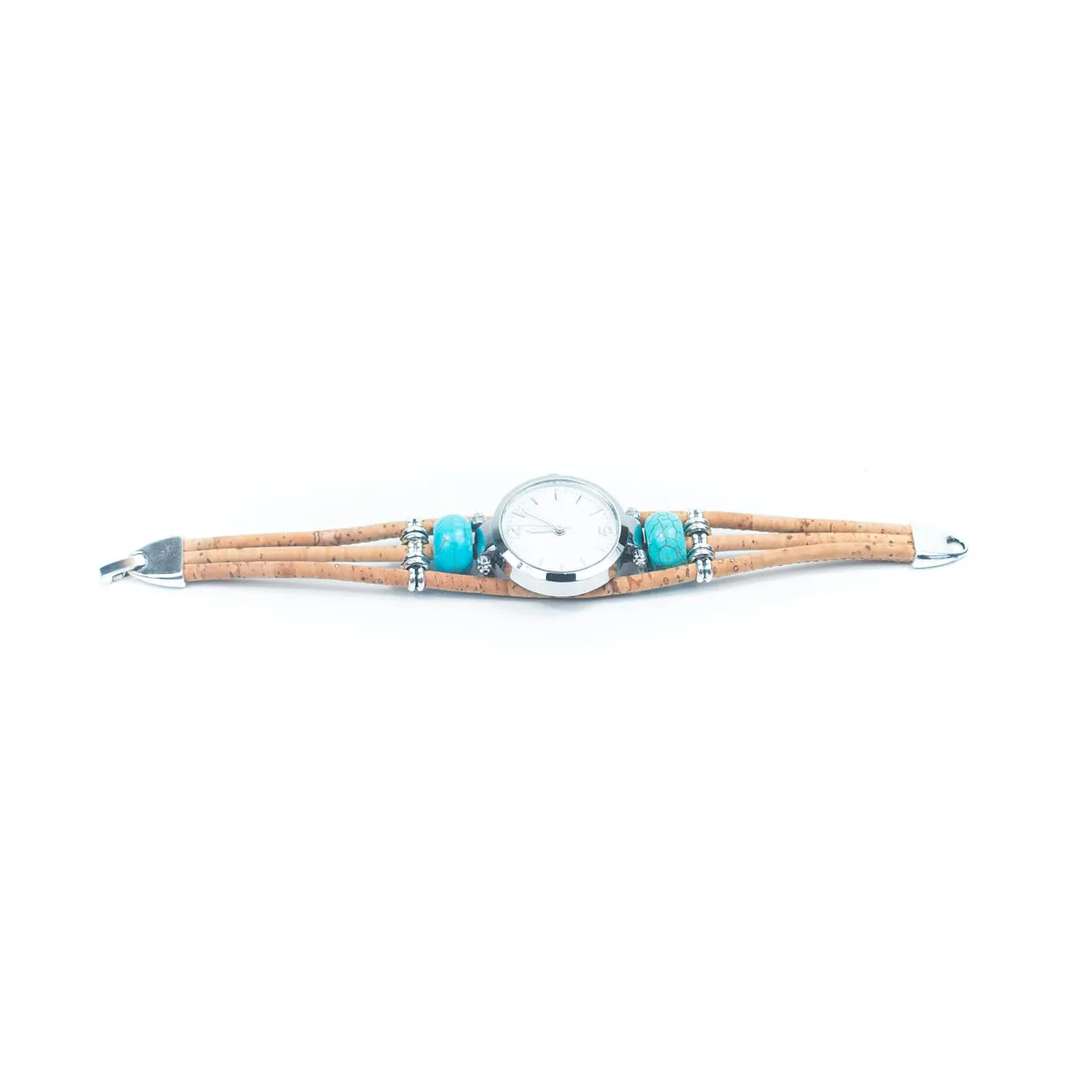handmade cork watch DIY-012