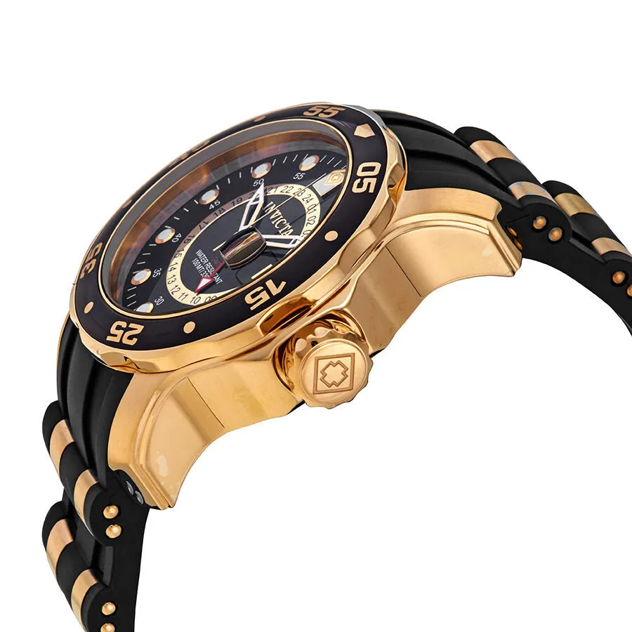 Invicta Pro Diver GMT Black Dial Men's Watch 6991