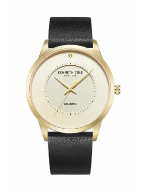 Kenneth Cole Gold Dial Men's Watch