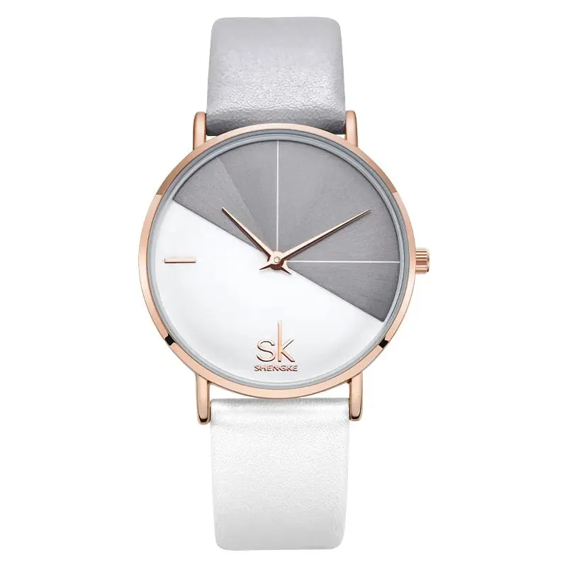 Leather Quartz Watch
