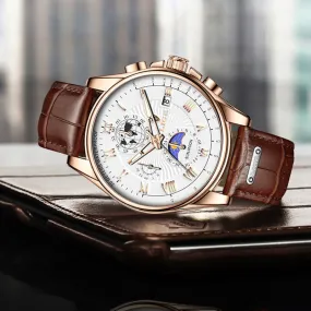 Lige Vintage Chronograph Watch