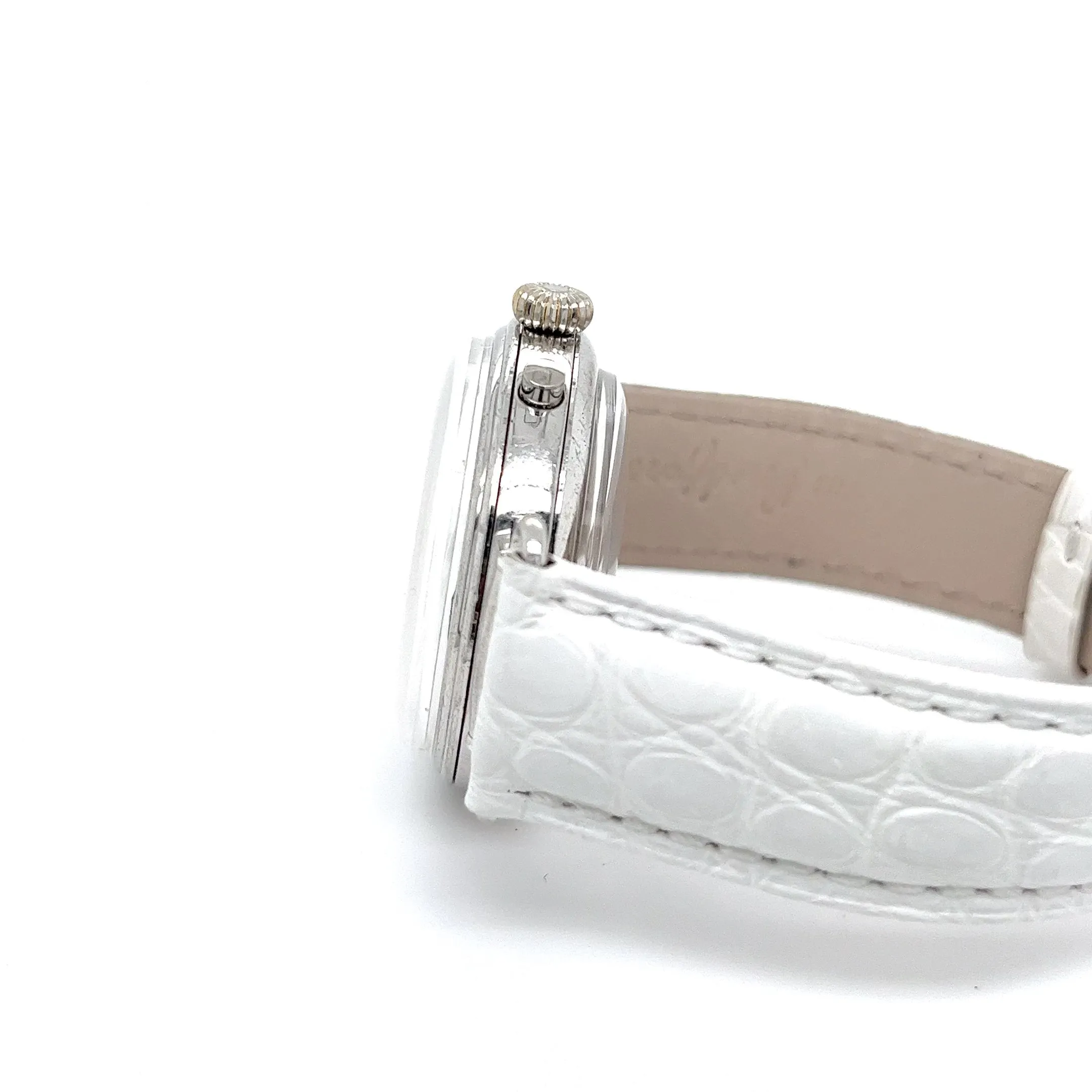 Limited Edition Glenn Bradford Sterling Chronograph on Genuine Alligator Strap