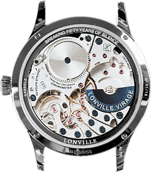 LON Watch Virage Blue GMT Limited Edition