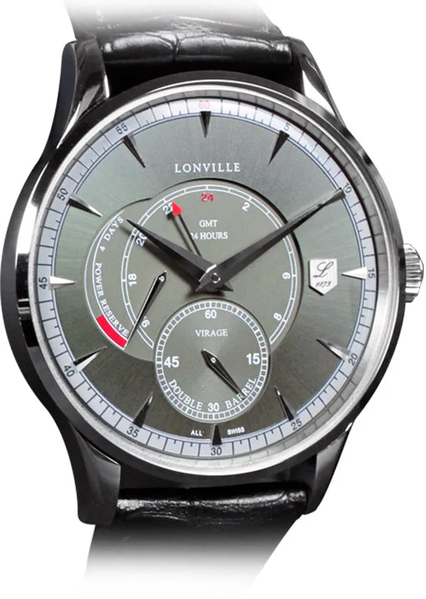 LON Watch Virage Gunmetal GMT Limited Edition