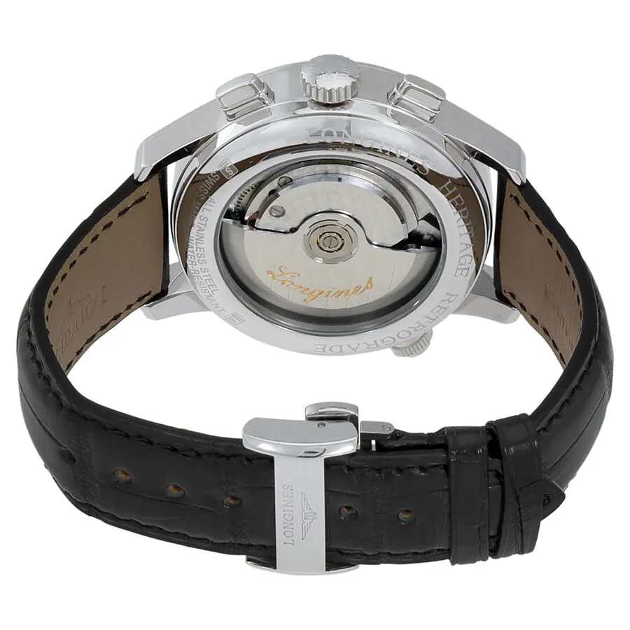 Longines Heritage Retrograde White Dial Automatic Men's Watch L4.797.4.71.2