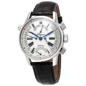 Longines Heritage Retrograde White Dial Automatic Men's Watch L4.797.4.71.2