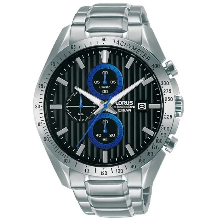 Lorus Men's Chronograph Watch with Stainless Steel Band RM305HX9