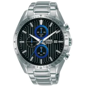 Lorus Men's Chronograph Watch with Stainless Steel Band RM305HX9