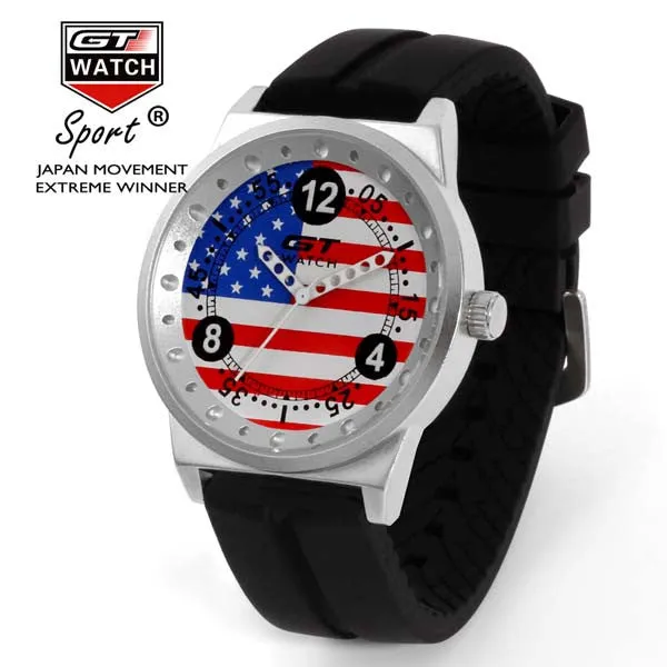 Luxury Brand GT Sports Watch Italy Fashion Design Women's Casual Classic Bracelet Silicone Strap Men's Dress Trend Watches