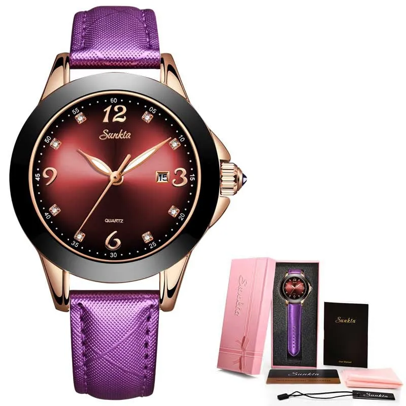 Luxury Ceramic Analog Watch