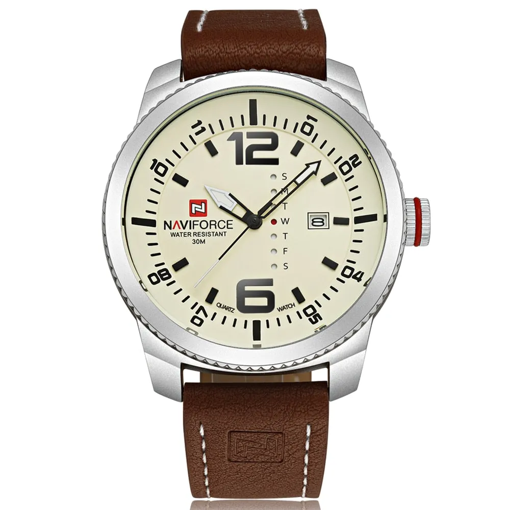 Luxury Date Quartz Watch Men Casual Military Sports Watches
