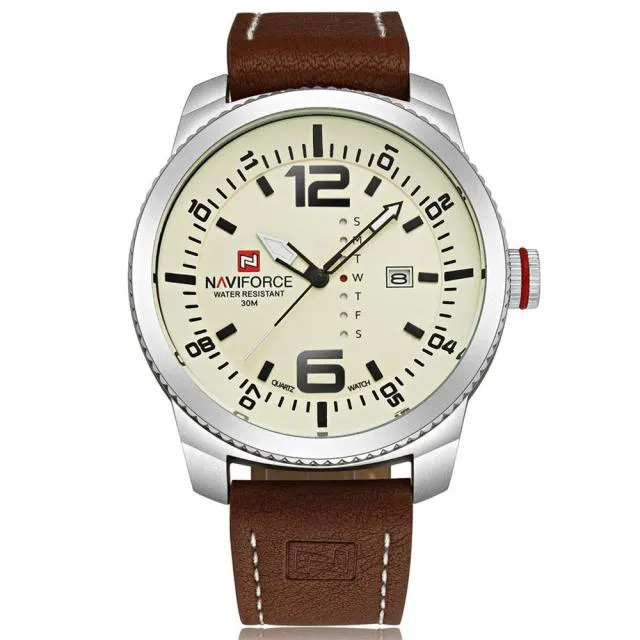Luxury Date Quartz Watch Men Casual Military Sports Watches