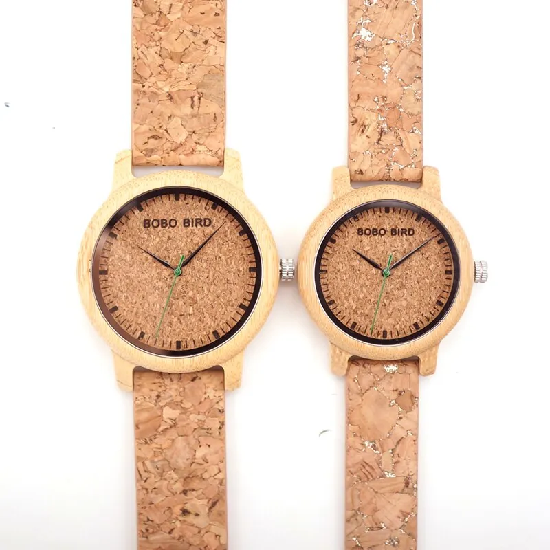 M12 Bamboo Wood Quartz Watch