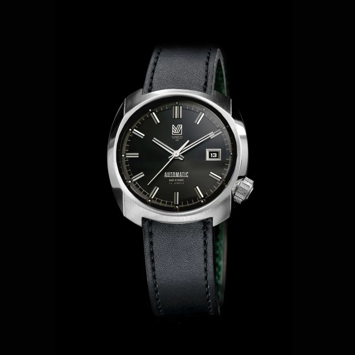 MARCH LA.B AM1 – Automatic Black 40mm