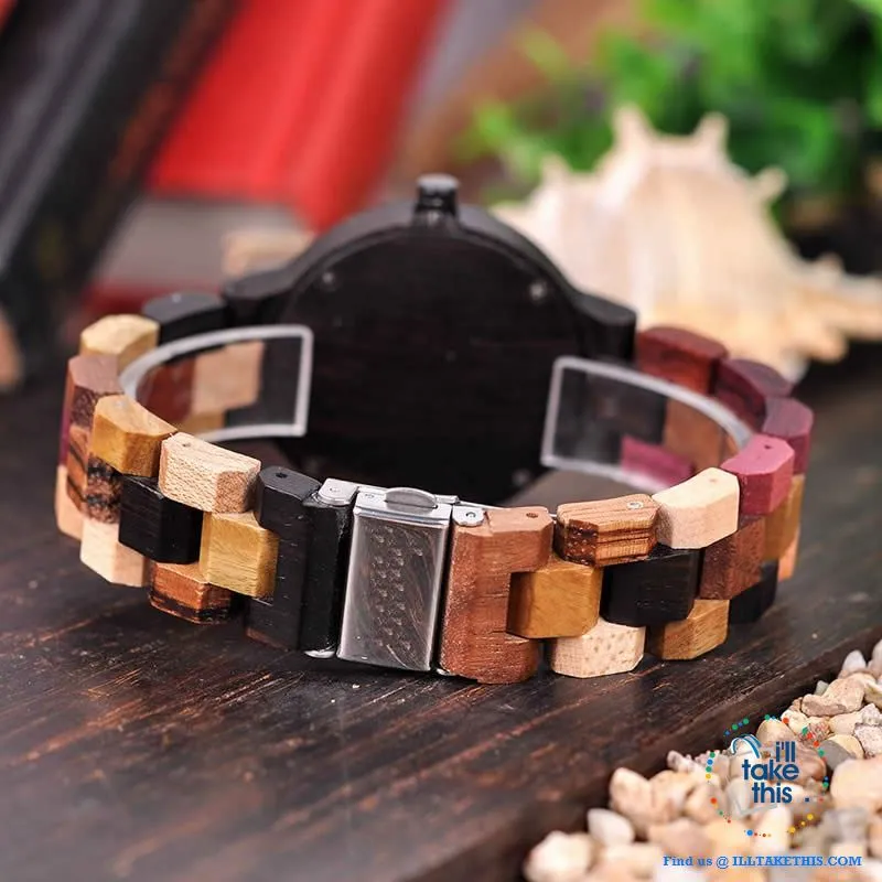Men's and Women's Couples Wooden Watches - Ideal His and Hers gift idea