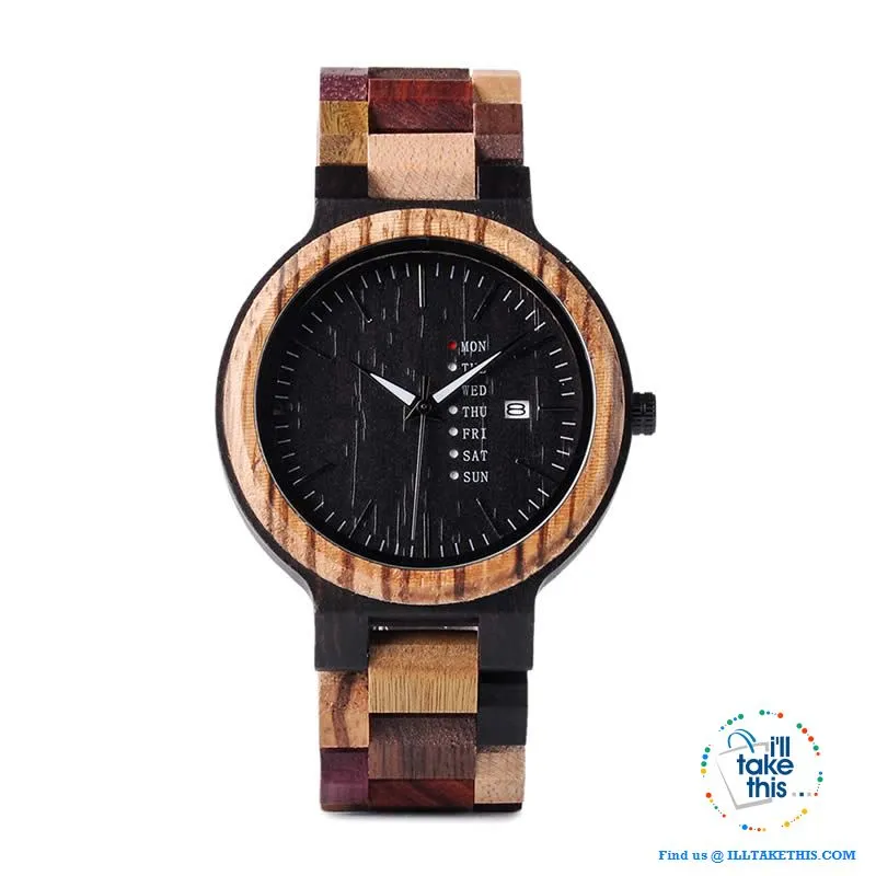 Men's and Women's Couples Wooden Watches - Ideal His and Hers gift idea