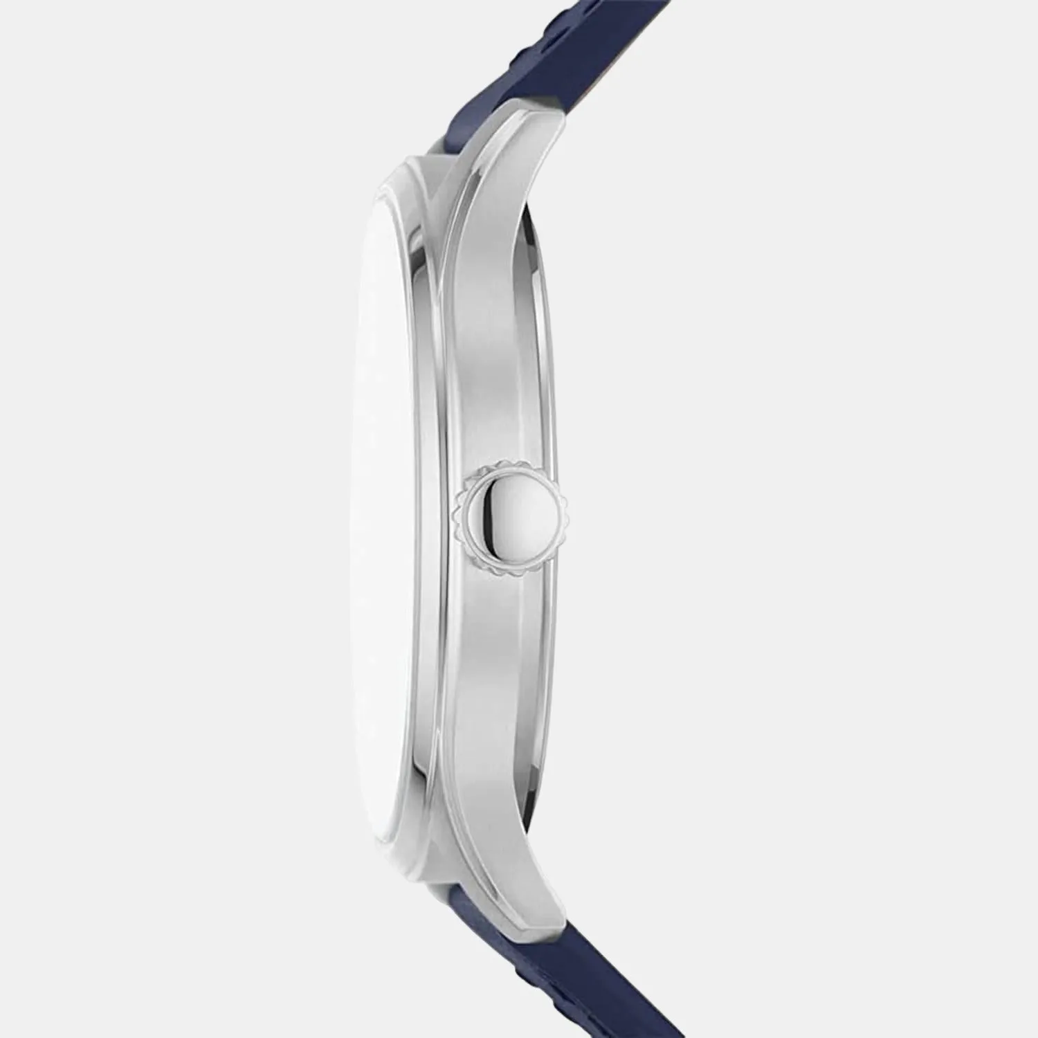 Men's Blue Analog Leather Watch FS5924