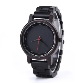 Men's Ebony Wood Watch
