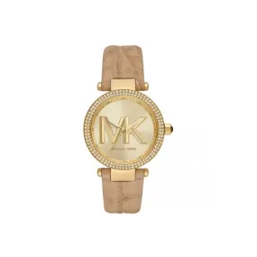 Michael Kors Brown Leather Watch
