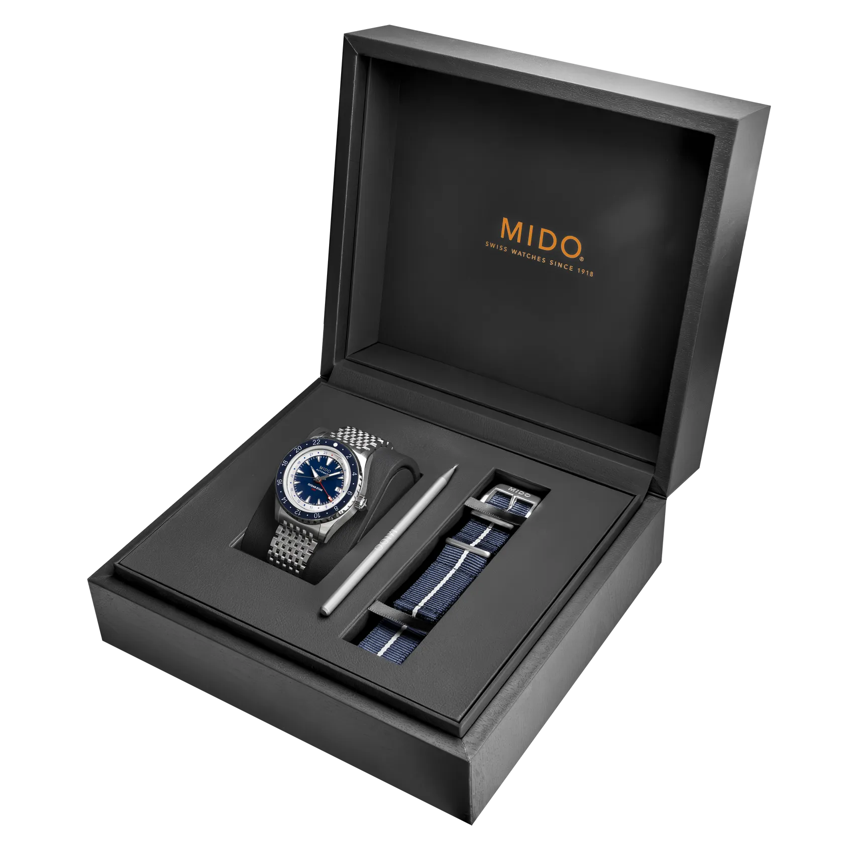Mido Ocean Star GMT - 40.5mm | M0268291804100