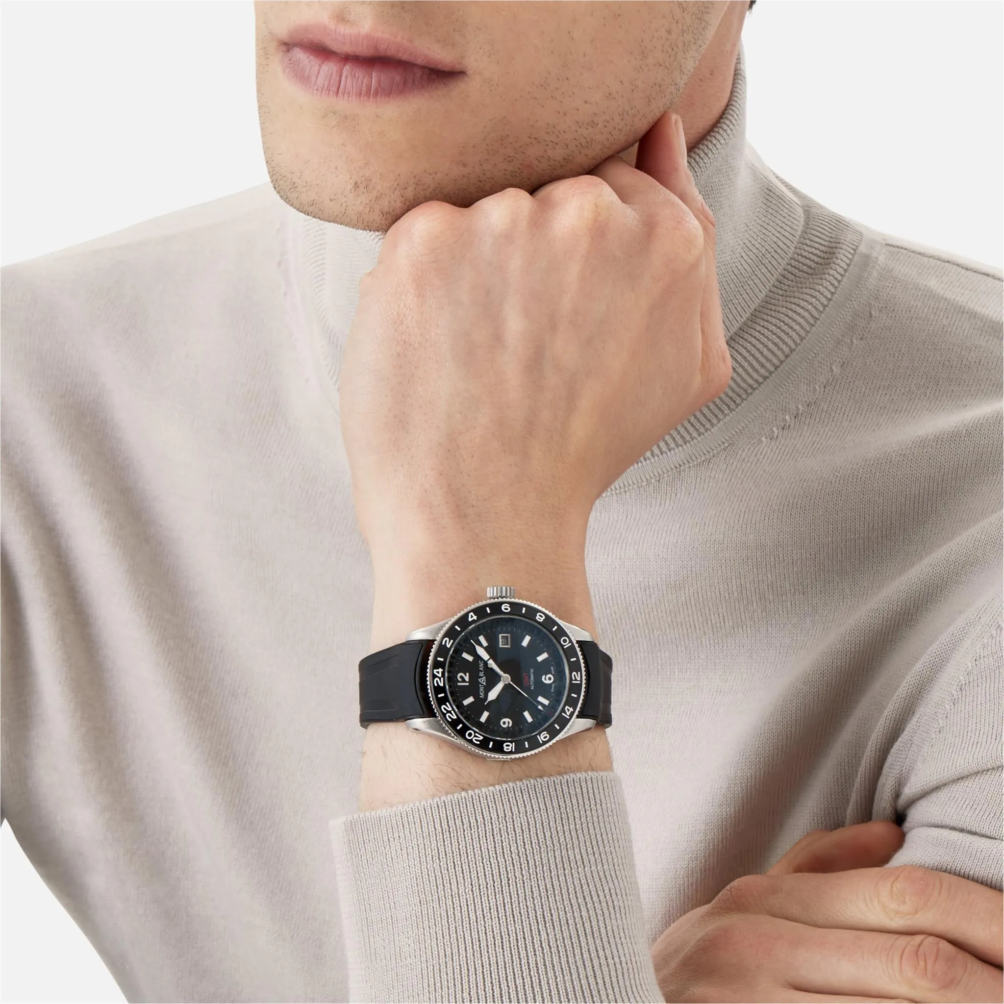 Montblanc Black 1858 GMT