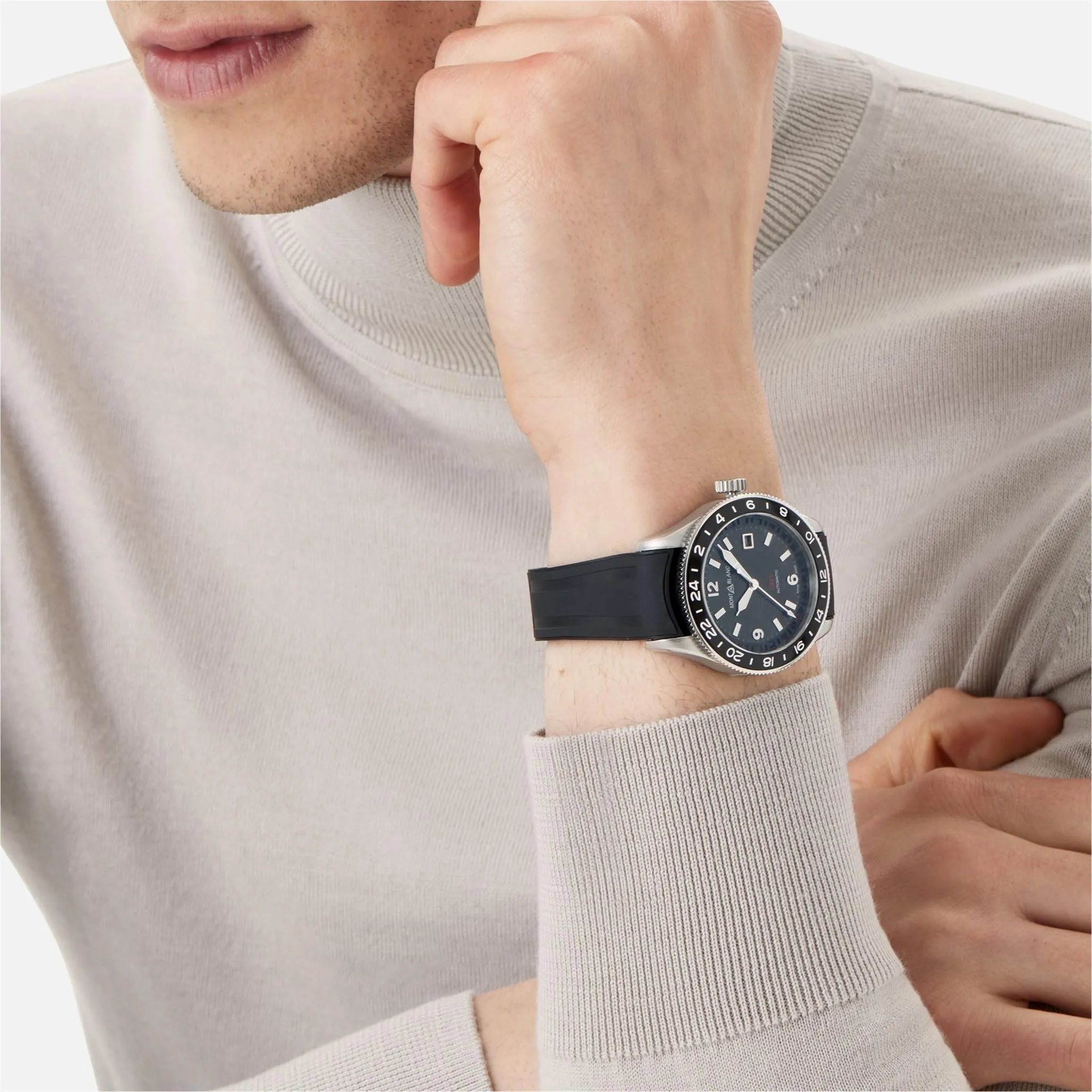 Montblanc Black 1858 GMT