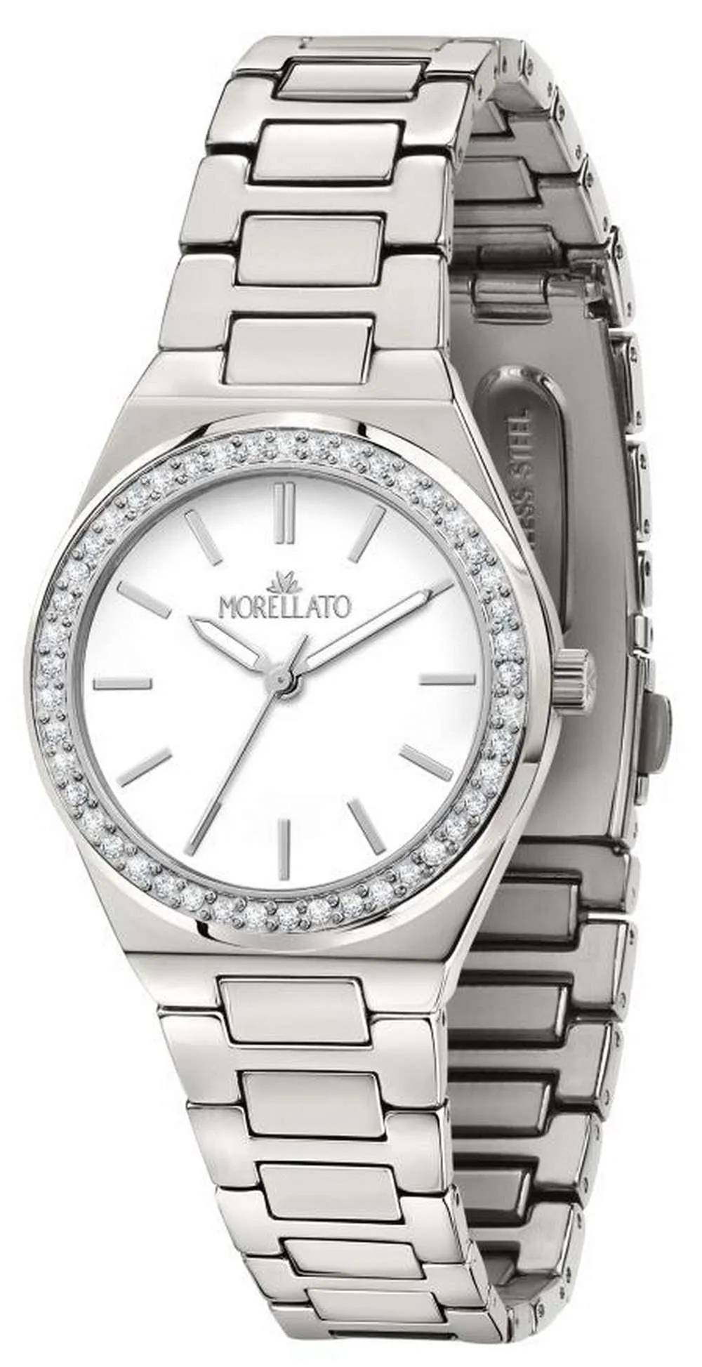 Morellato Ego White Dial Stainless Steel Quartz R0153164503 Mens Watch