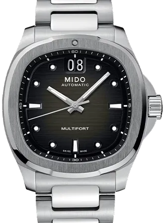 Multifort TV Big Date Grey Ref. M049.526.11.081.00