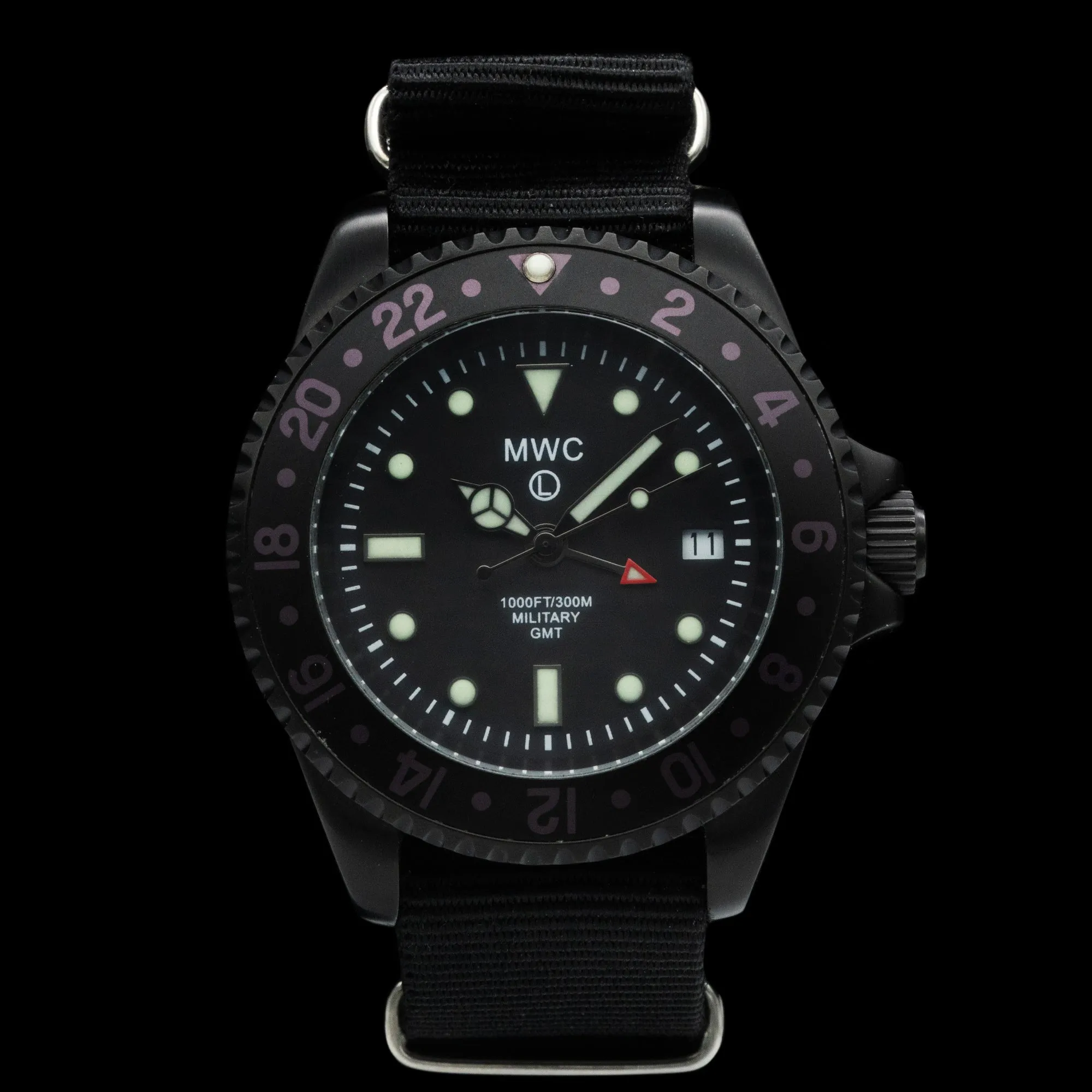 MWC - GMT Dual Time Zone PVD Military