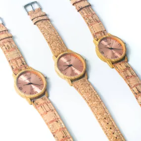 Natural Cork watch ladies fashion Watch WA-442（WITHOUT BOX）