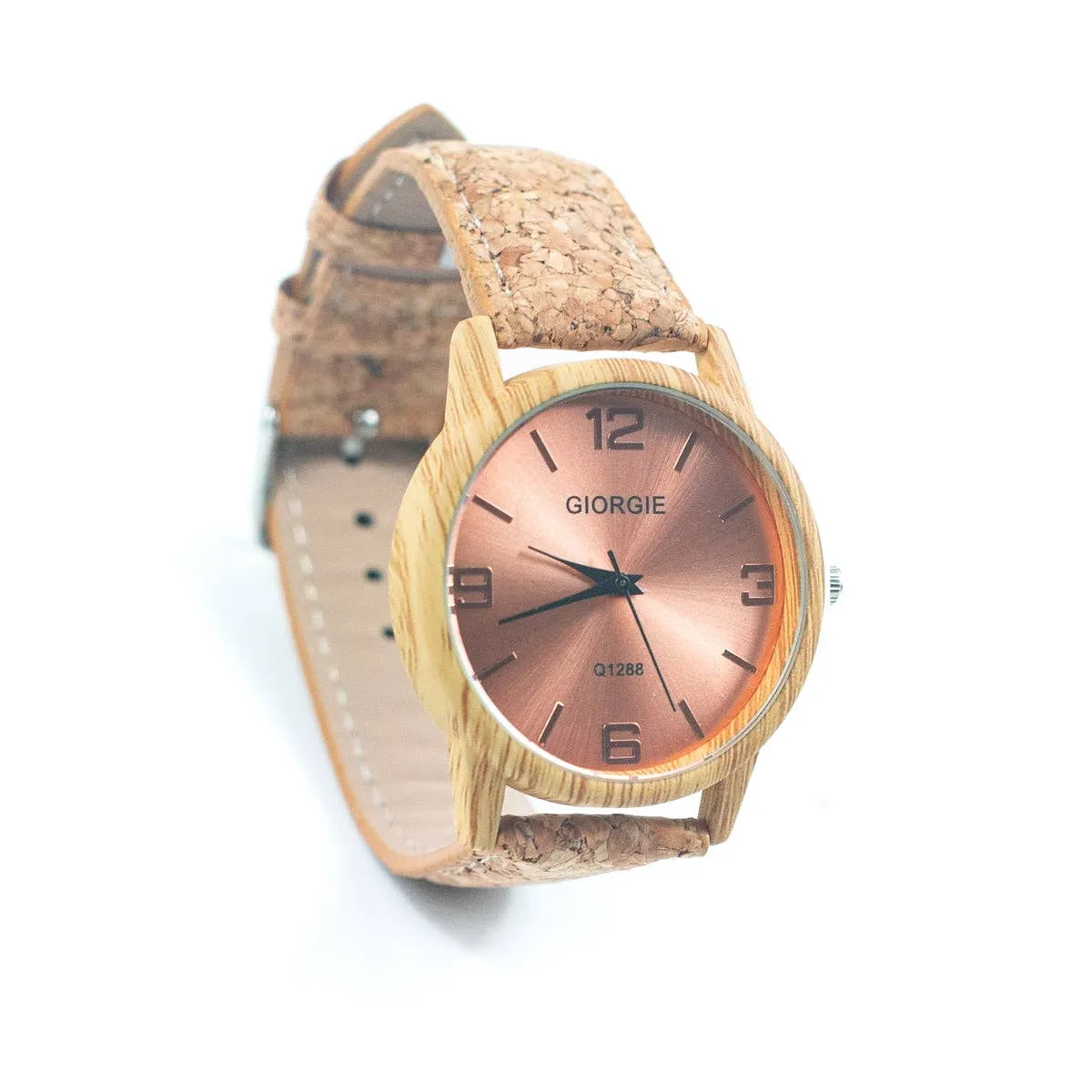Natural Cork watch ladies fashion Watch WA-442（WITHOUT BOX）
