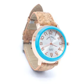 Nature's Timepiece: Unisex Cork Watch