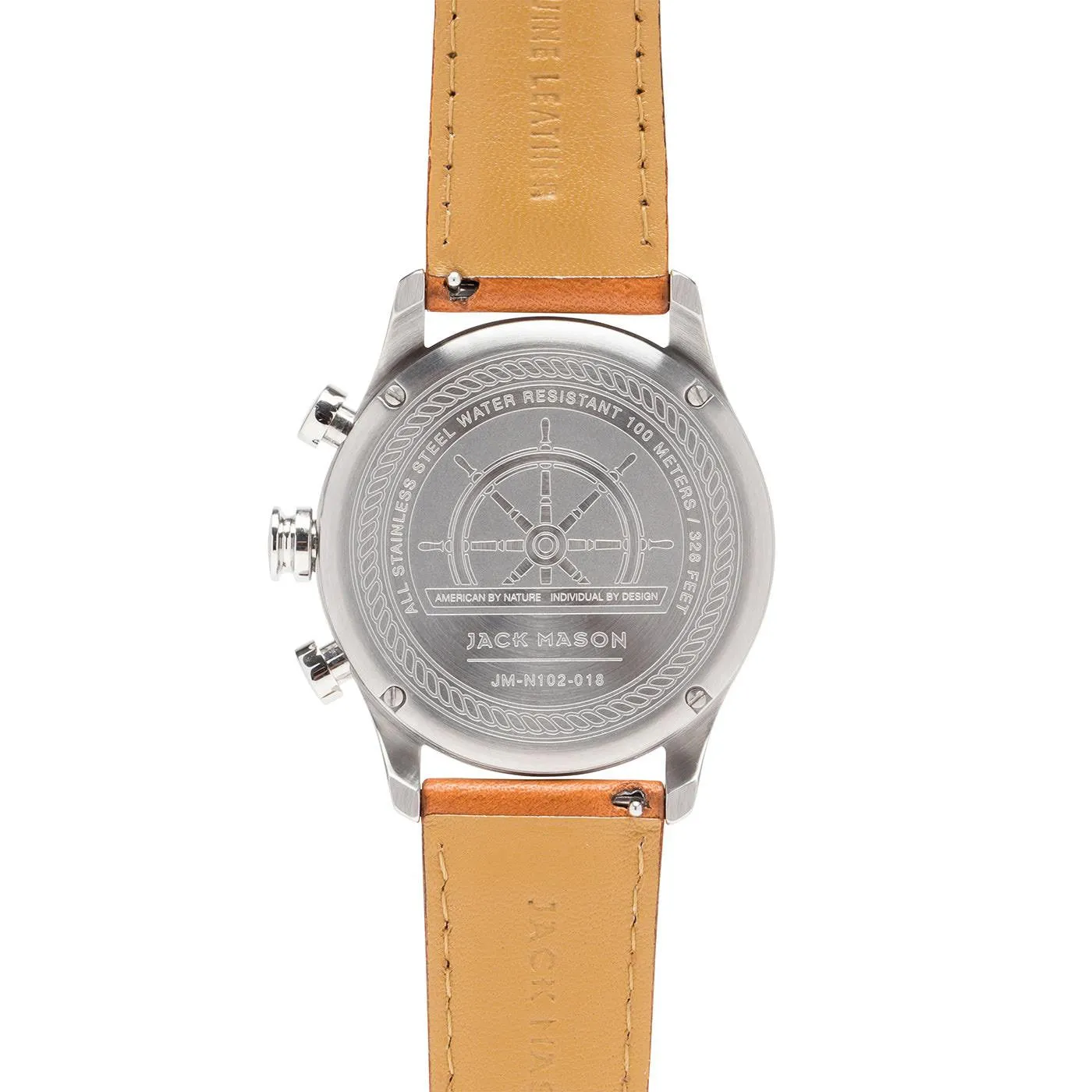 Nautical Chronograph 42mm (White Tan)