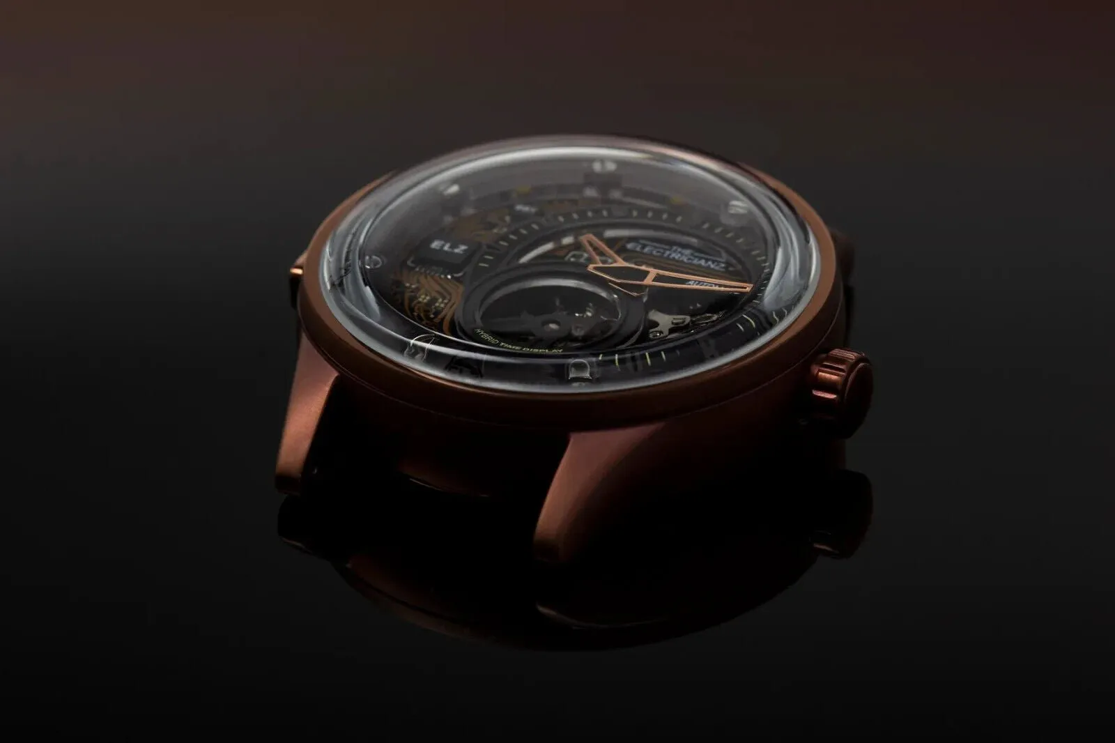 New The Electricianz Hybrid Automatic E-CIRCUIT BRONZE Watch