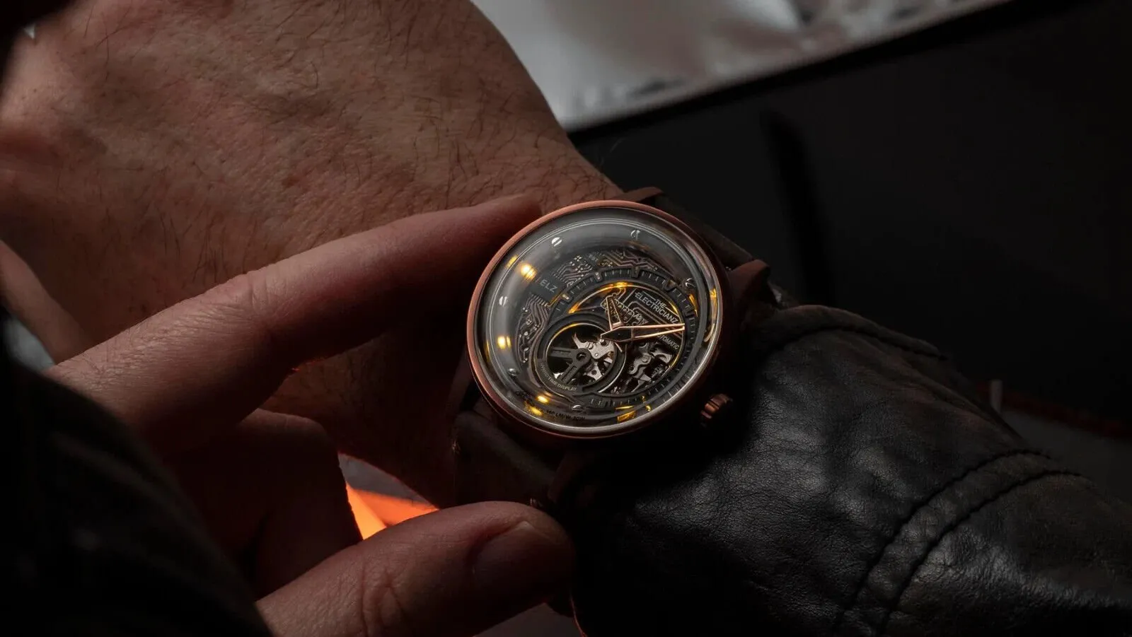 New The Electricianz Hybrid Automatic E-CIRCUIT BRONZE Watch